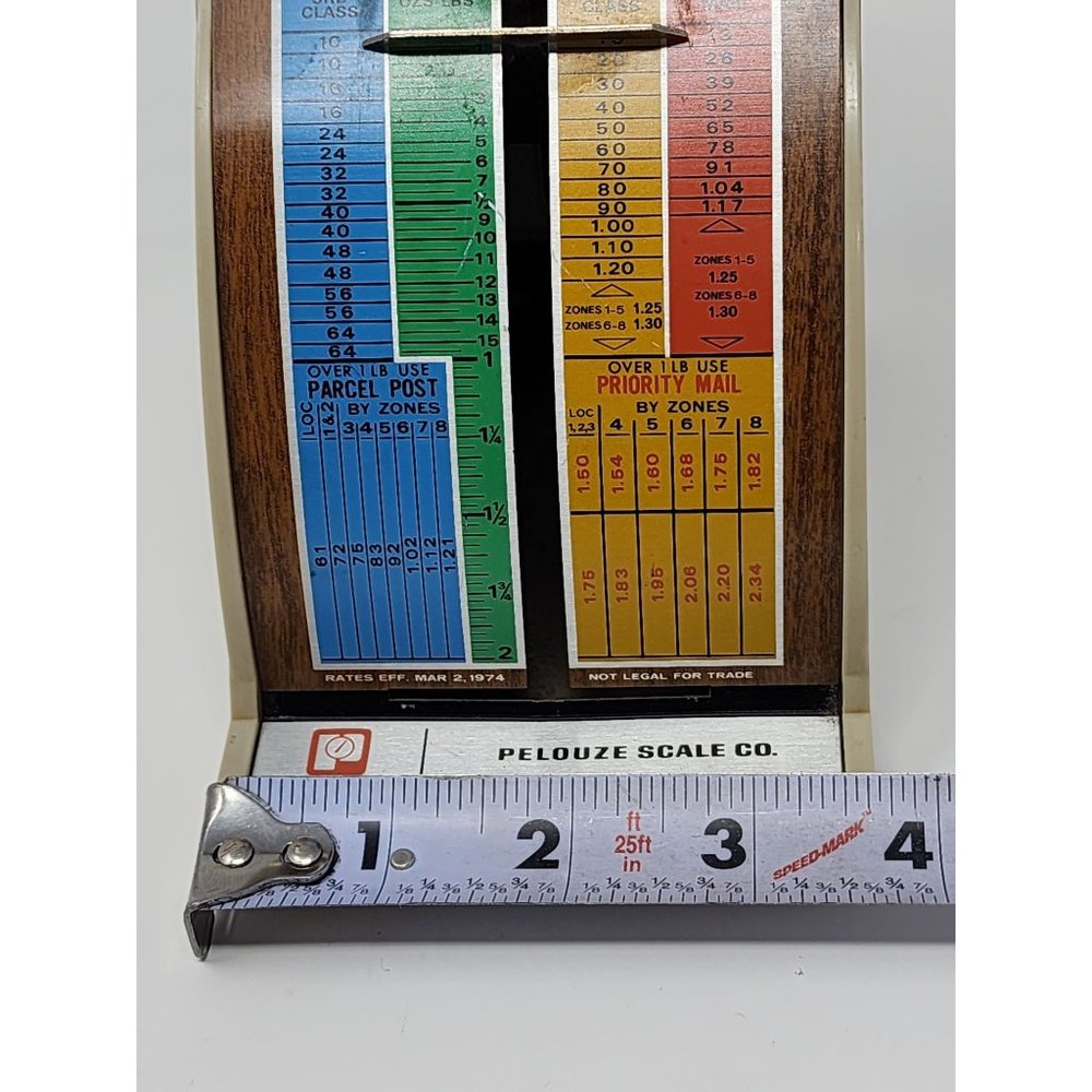 Vintage Pelouze Scale Co Dutchess Model X-2 Weighs Up‎ To 16 Ounces Letter Scale - Picture 9 of 11